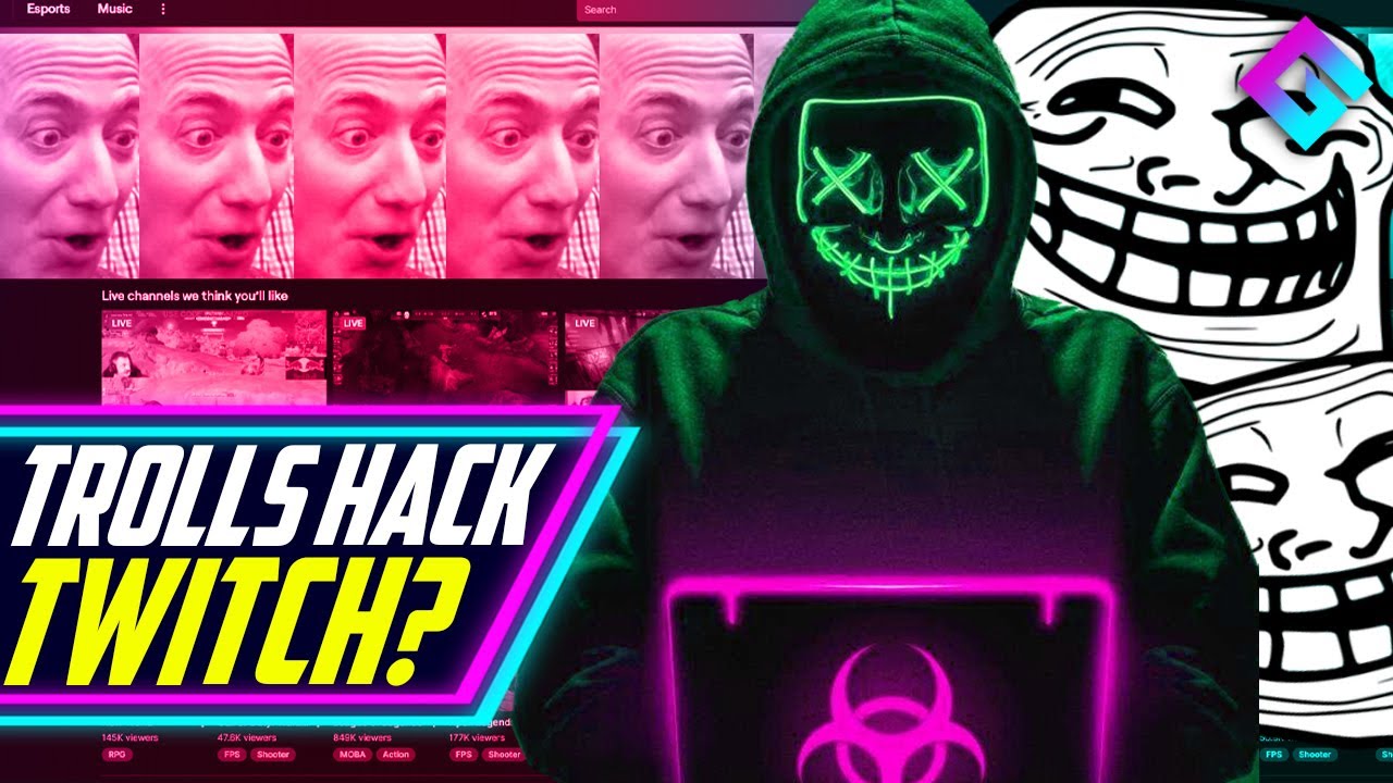 Twitch Hack TROLLED by Jeff Bezoz Face