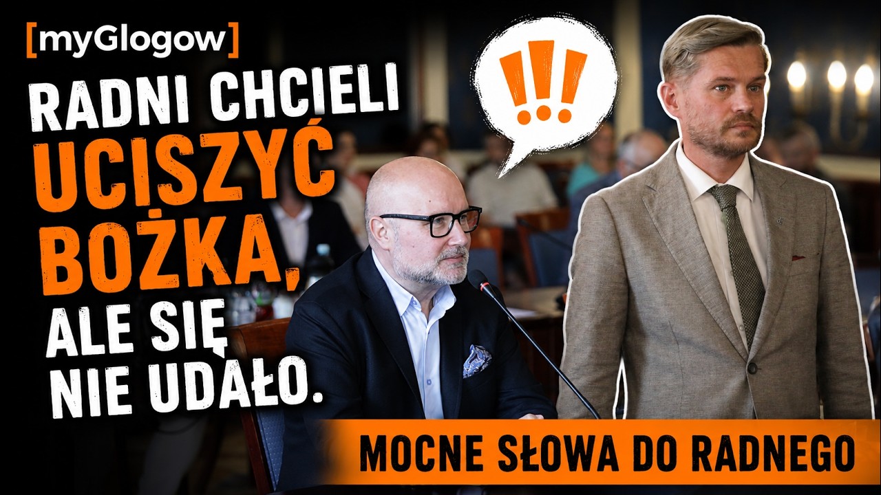 Radni chcieli uciszyć Bożka, ale się nie udało. Padła mocne odpowiedź do radnego Hejmeja