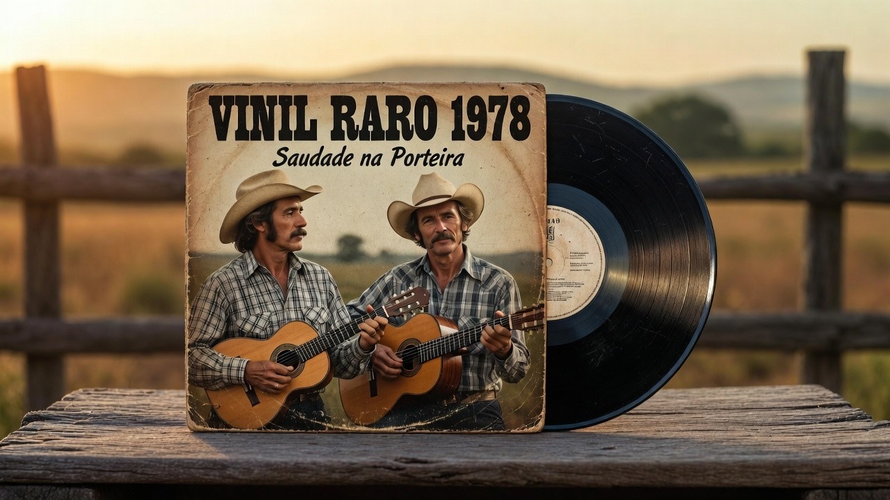 Saudade na Porteira — Modão Perdido do Vinil de 1978 | João Carreiro & Zé do Vale