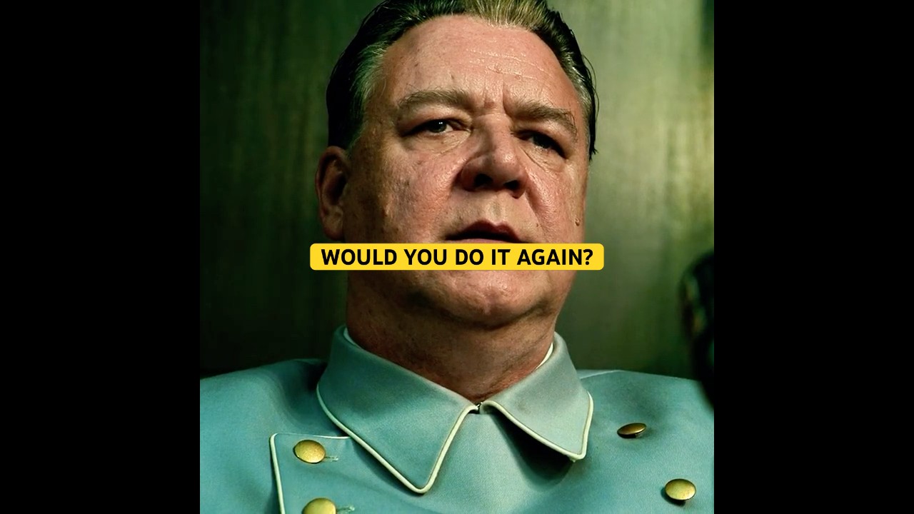 He Was Asked If He'd Follow Hitler Again. His Answer Condemned Him. #shorts
