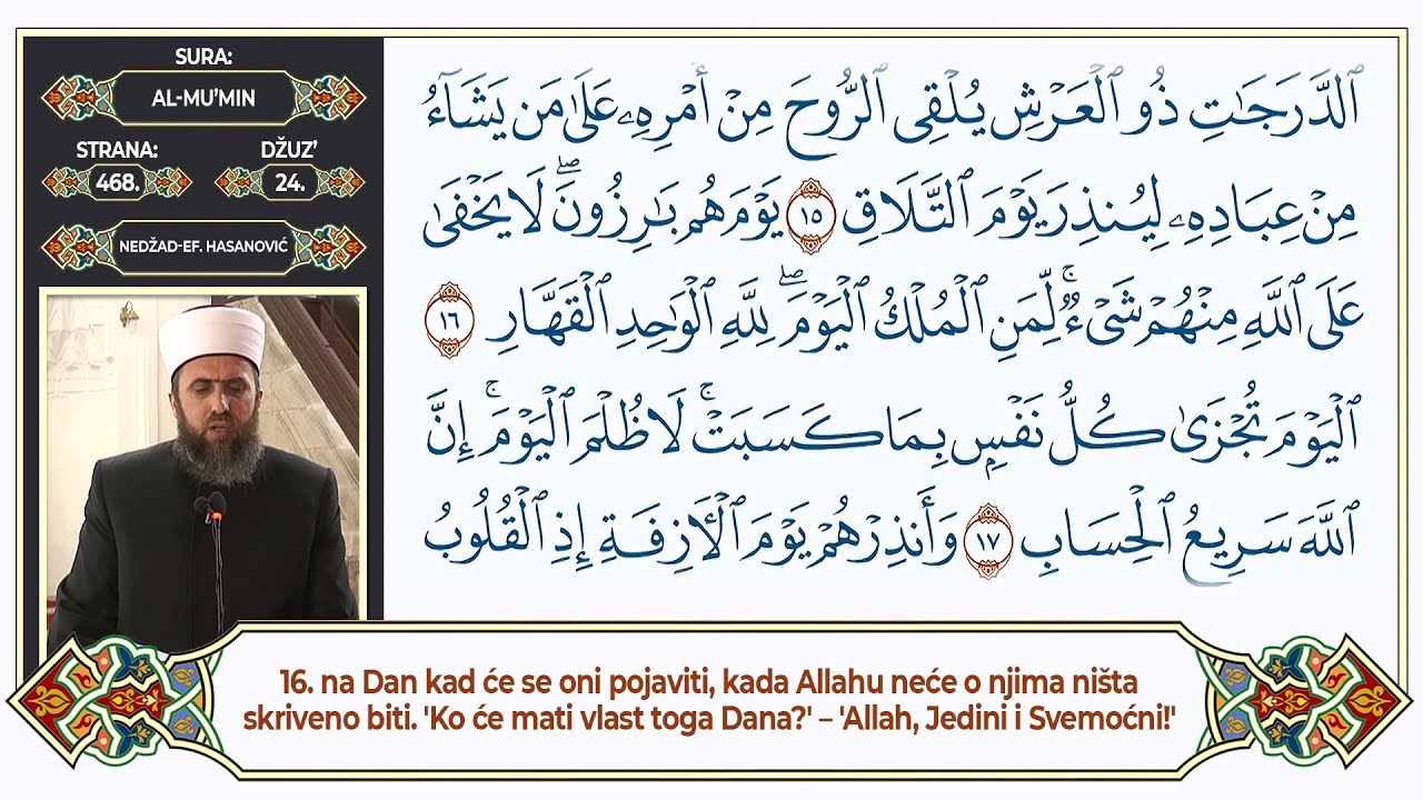 Džuz 24. Kur'an - Mukabela 4 hafiza