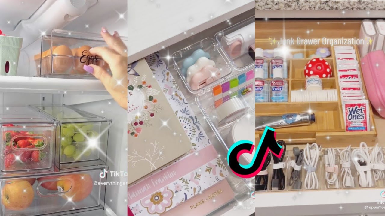 random organizing and refilling tiktok compilation 🍉🍊🍋