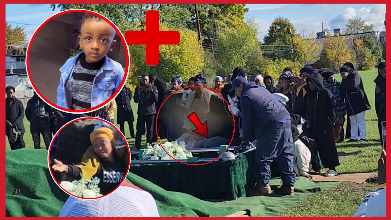 MAZISHI YA MTOTO WA YALLA NA SAMPEWE JUNIOR ALIYE FARIKI NEW YORK BUFFALO | MAKABURINI 