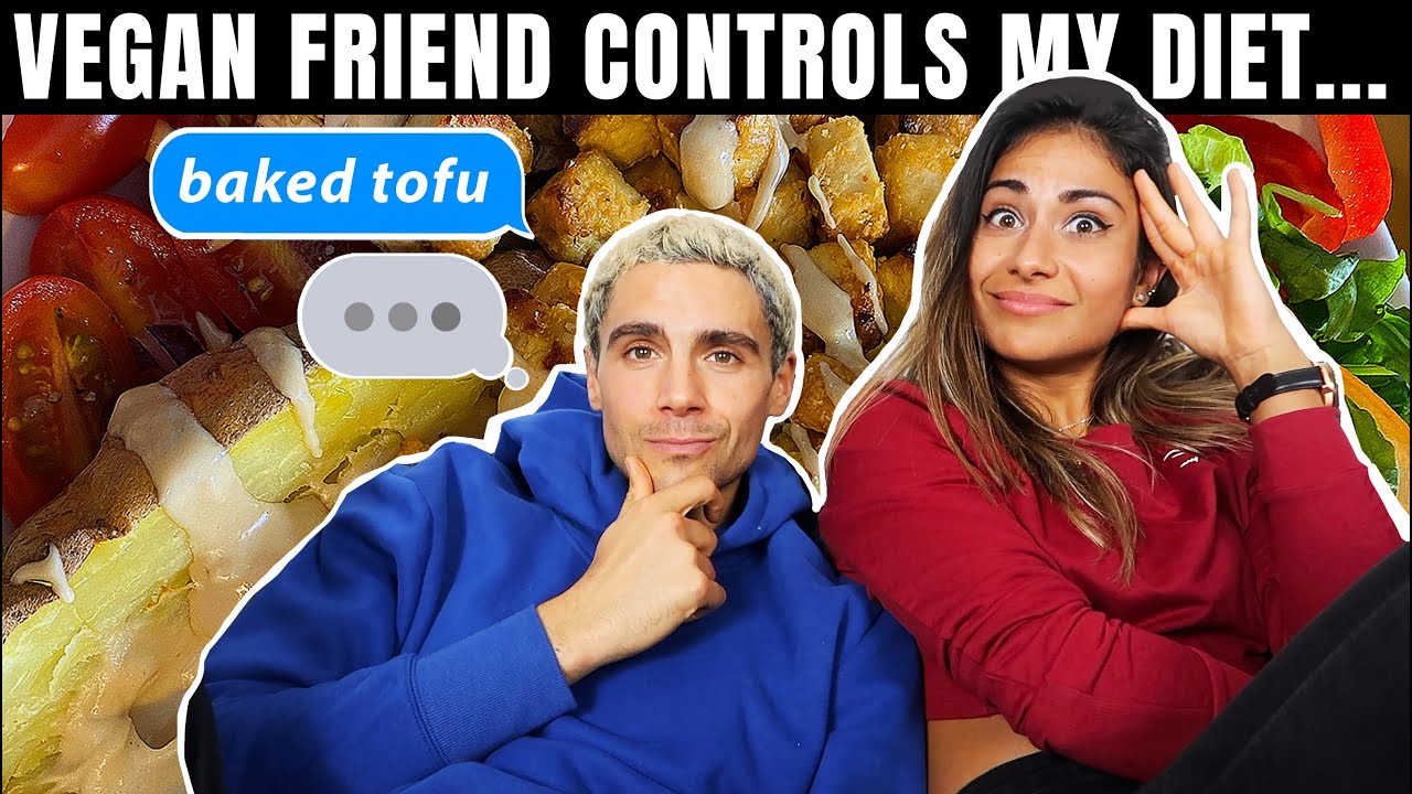 I let my VEGAN friend control my diet for 24 HOURS ft Healthycrazycool