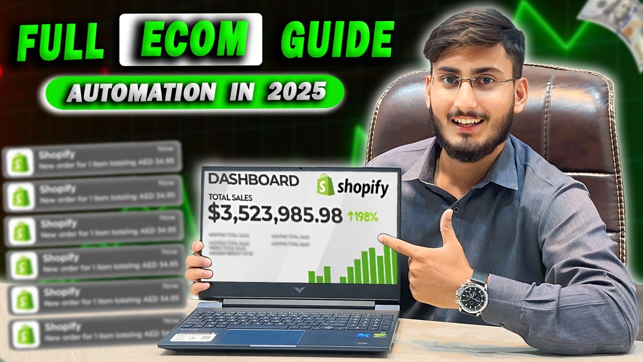How I Fully AUTOMATE My Shopify Dropshipping Business In 2025?