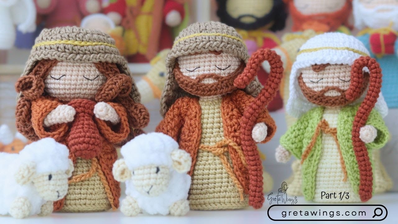 Crochet the Amigurumi Shepherd's Base Body | Step-by-Step @GretaWings DIY
