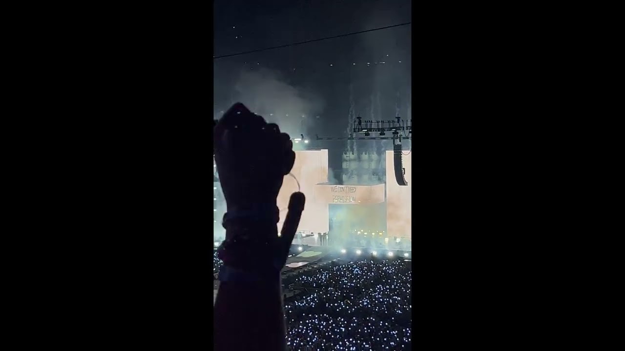 Intro + ON - BTS ‘Permission to Dance on Stage’ Tour in Las Vegas Nevada 220415 Day 3
