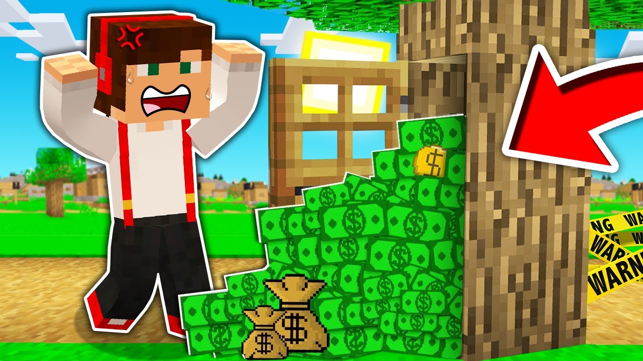 SEKRETNE DRZEWO BOGACTWA 1000000$ W MINECRAFT?! GPLAY & LUMI