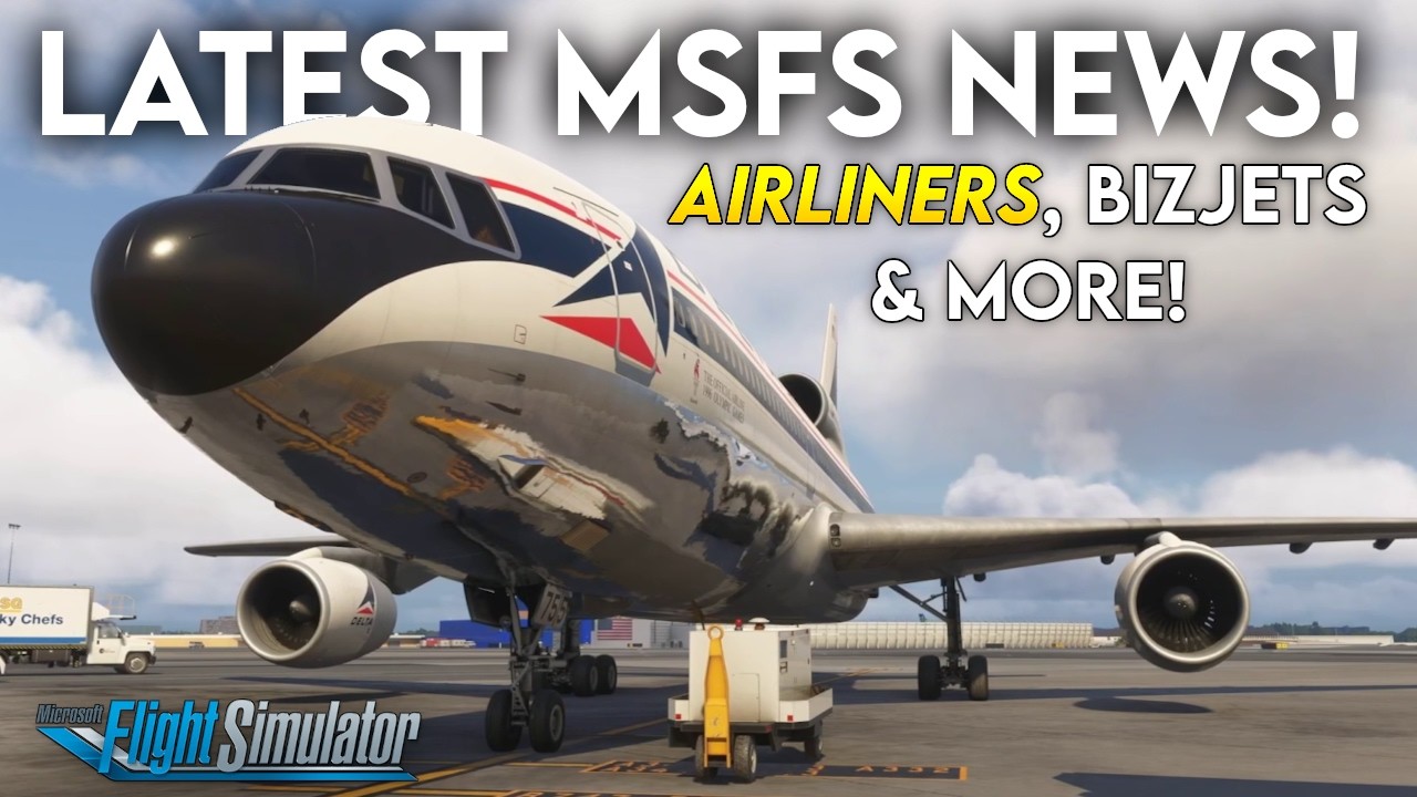 Важные новости о самолётах для MSFS! &mdash; Tristar, Fokker, BizJet и многое другое!
