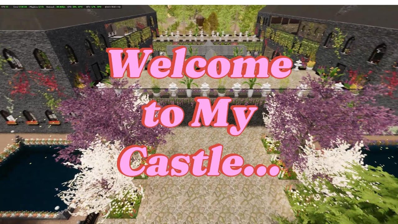 I built a castle in House Flipper 2!