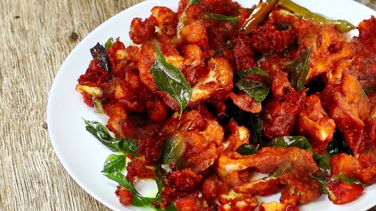 Spicy Gobi 65 In Telugu  - గోబీ 65 రెస్టారెంట్ స్టైల్ - Gobi 65 Recipe - Cauliflower 65 Fry Recipe