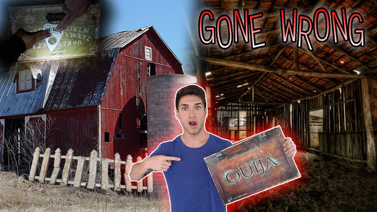 OUIJA BOARD AT HAUNTED FARM / BARN ( ZOZO ?)