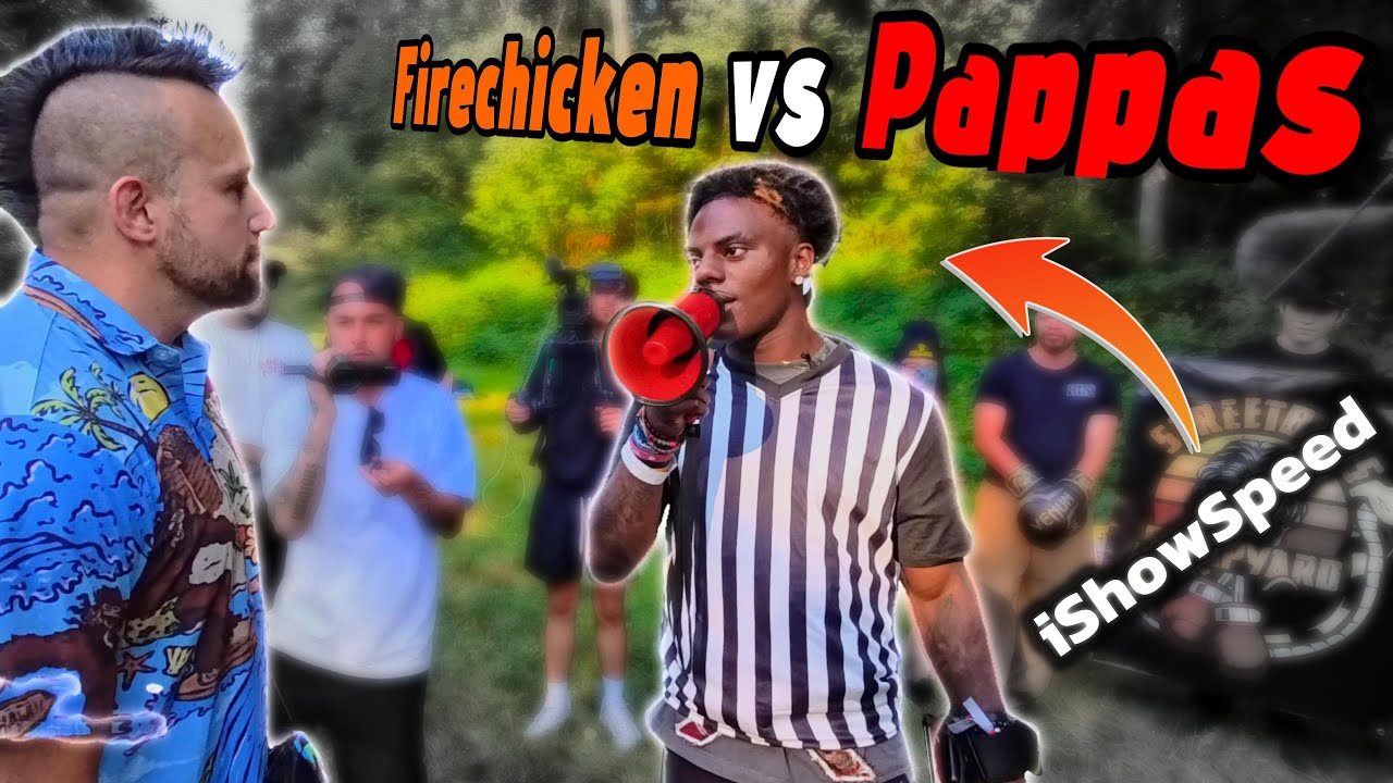 @IShowSpeed ​​Sędziował moją walkę - Firechicken kontra Pappas