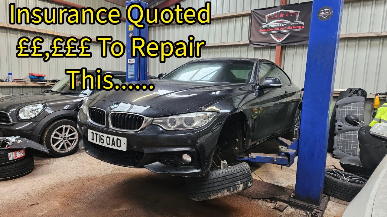 You Won't Believe How Much The Insurance Company Quote Was To Repair This BMW 430i !!!!!!