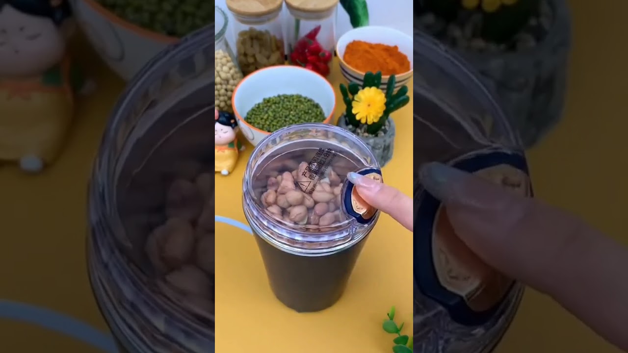 Easy Coffee with a Nut Grinder | Kitchen Gadget Test#coffeemixer #kitchen #gadget #coffee #shorts