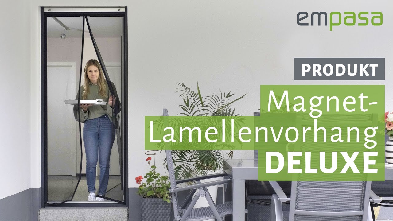 Magnet-Lamellenvorhang DELUXE &ndash; langfristiger Schutz vor Insekten | insektenstop.net