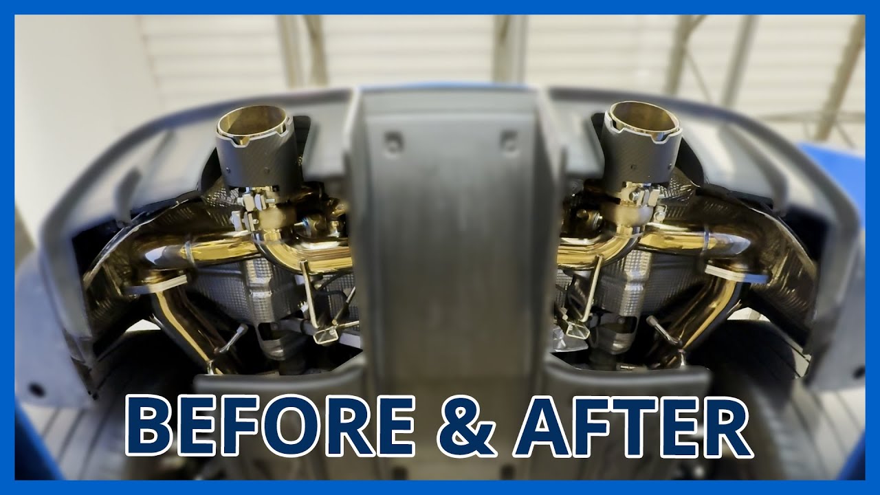 Porsche GT4RS - Fi-Exhaust Installed! - Comparison 