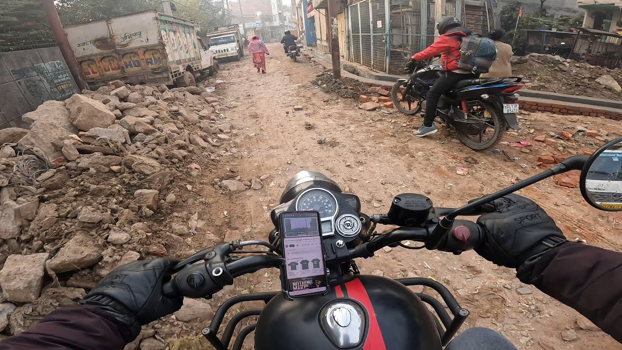 Broken Streets & Daily Struggle | Real Experience | POV Road India