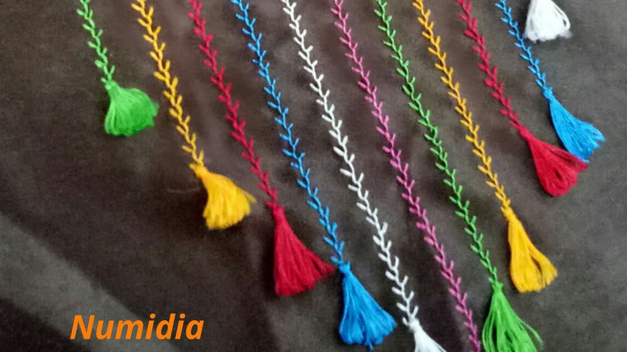 صدر قندورة دار رائع،انجزيه في 30 دقيقة/ best Embroidery