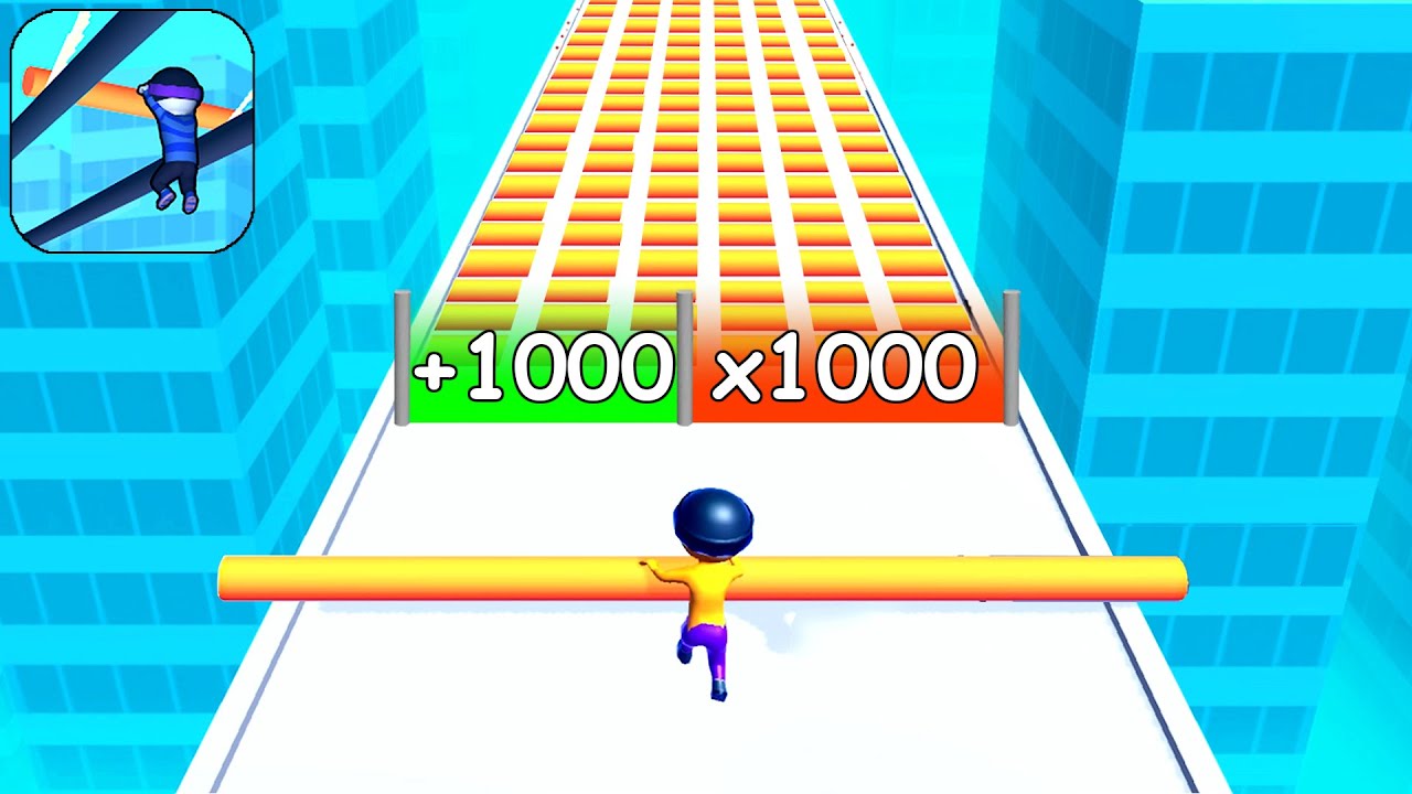 New Satisfying Mobile Gamer Roof Rails Gameplay Walkthrough All Levels Big Update Max Skills Free