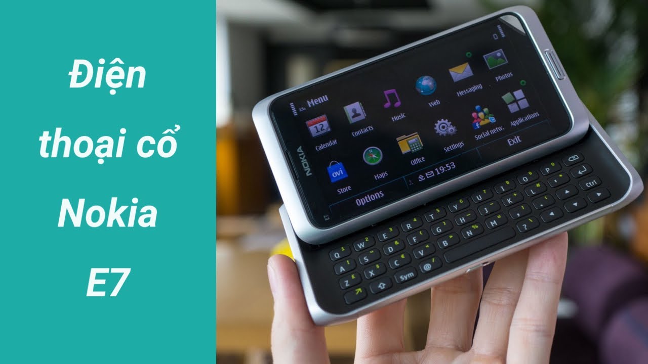 Mở hộp Nokia E7 tìm lại kỉ niệm năm xưa... | Unboxing Nokia E7 | LKCN