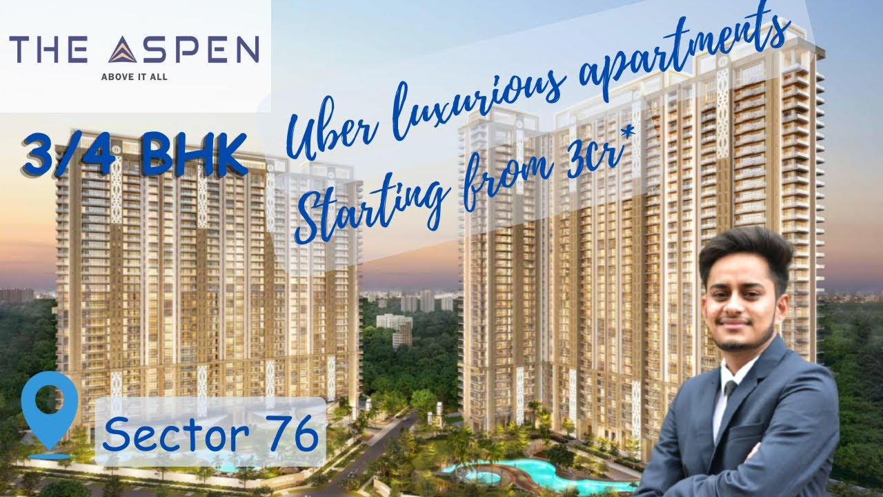 Whiteland New Tower Launch | 3/4 BHK Starting from 3*Cr |Near upcoming Cyber city | Sector 76
