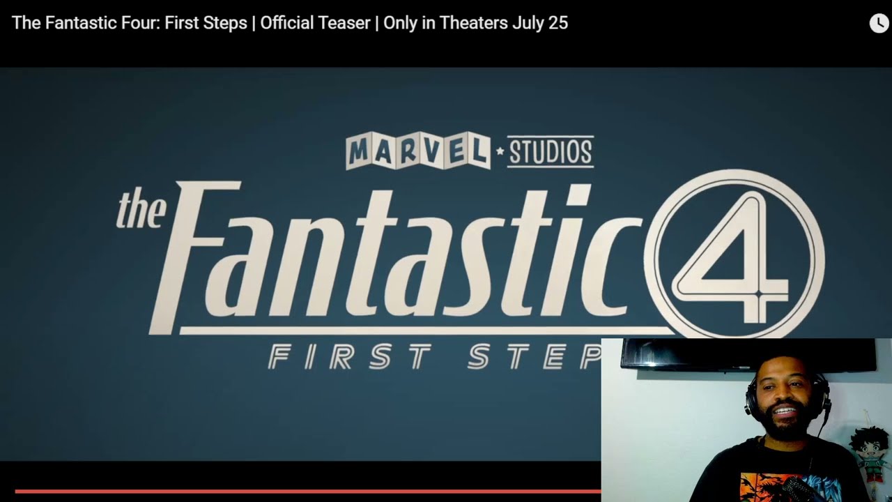 ReactingTo The Fantastic 4: First Step Trailer