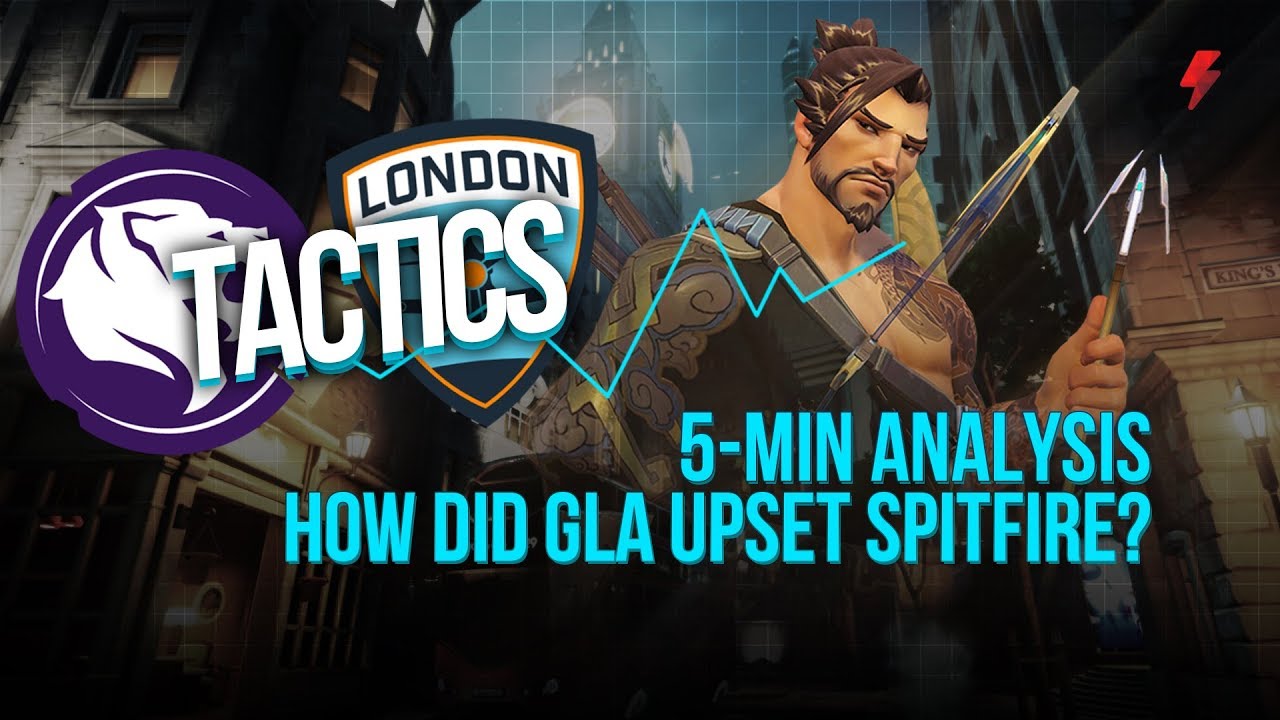 Surefour starts Hanzo on King's Row - Gladiators vs. Spitfire Upset Analyzed in Under 5 Minutes