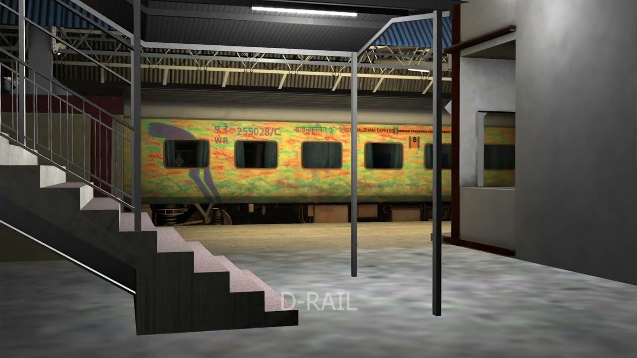DURONTO 3AC ITS LHB | TRAIN SIMULATOR CLASSIC | D-RAIL | INDIAN TRAIN SIM | RAILWORKS
