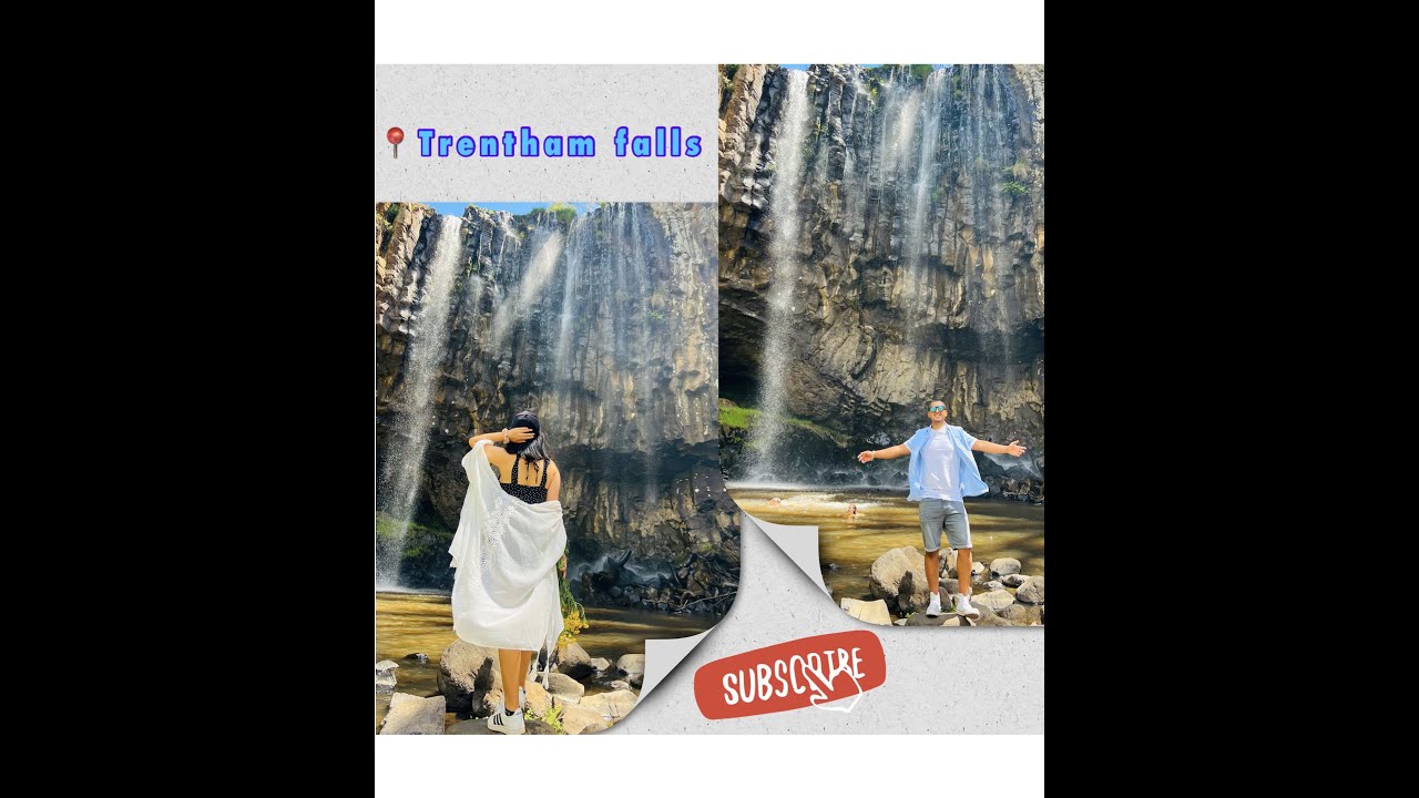 This is how we said goodbye to 2021! Visit to Trentham Falls Victoria Australia #waterfall #newyear