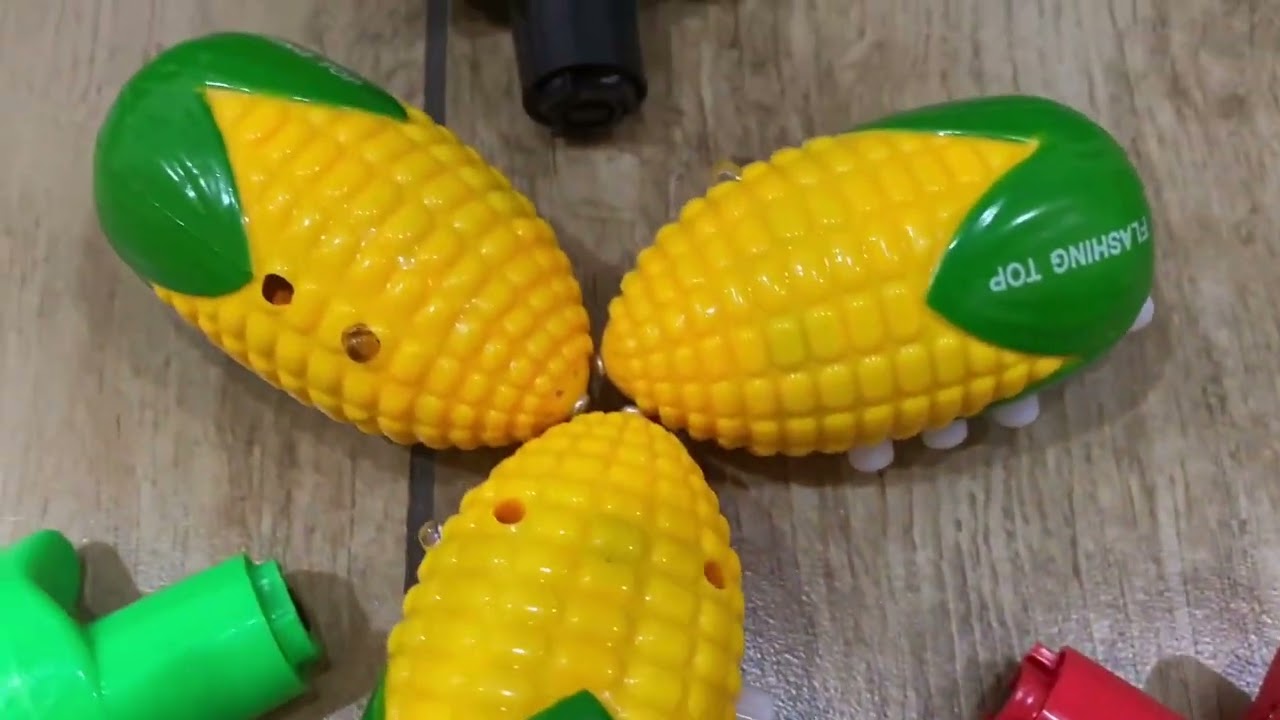 Flashing Top Led Light And Music Corn Flashing Gyro #sfrtoys #toytrain