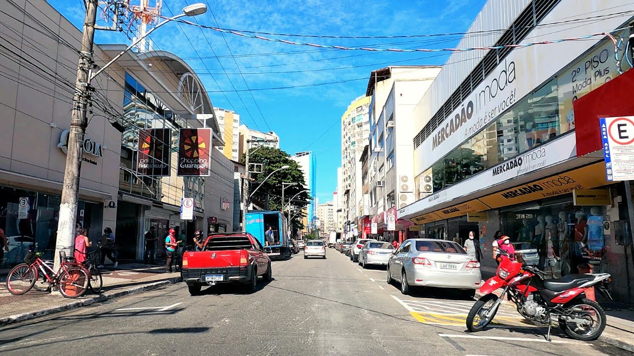 Um PASSEIO no CENTRO de GUARAPARI - ES