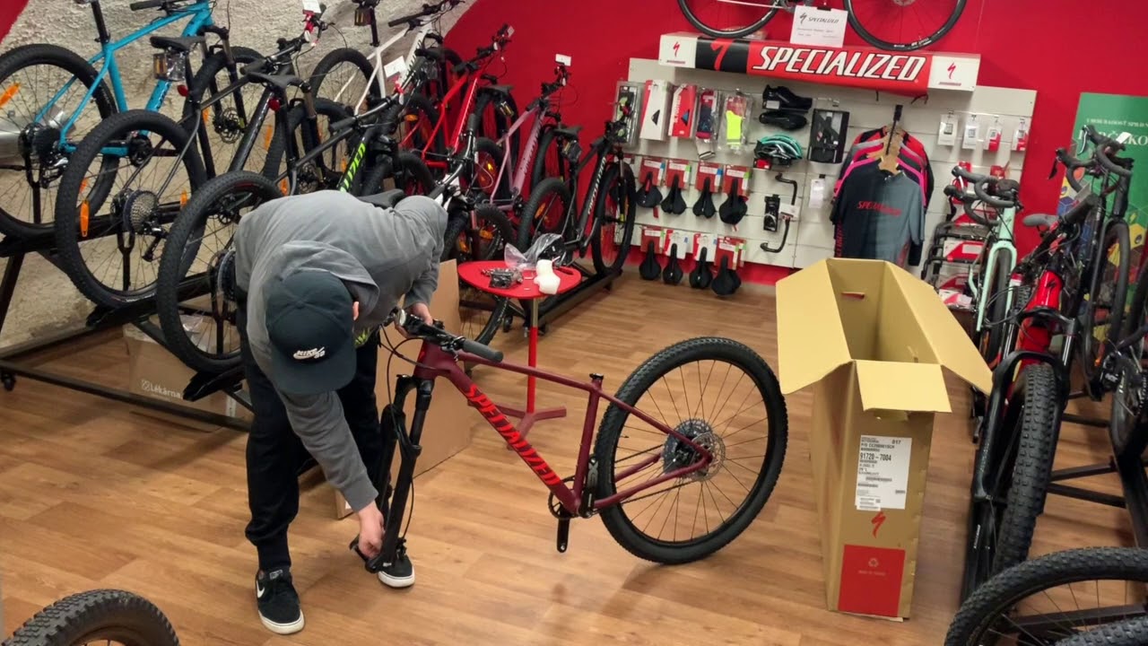 POSKLADANIE BICYKLA - BIKE CENTRUM LEVICE