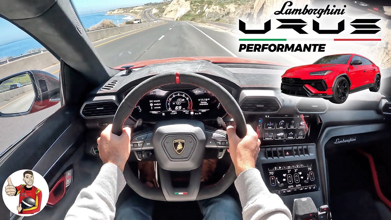 The Lamborghini Urus Performante is Silly Fast // Still Tame (POV Drive Review)