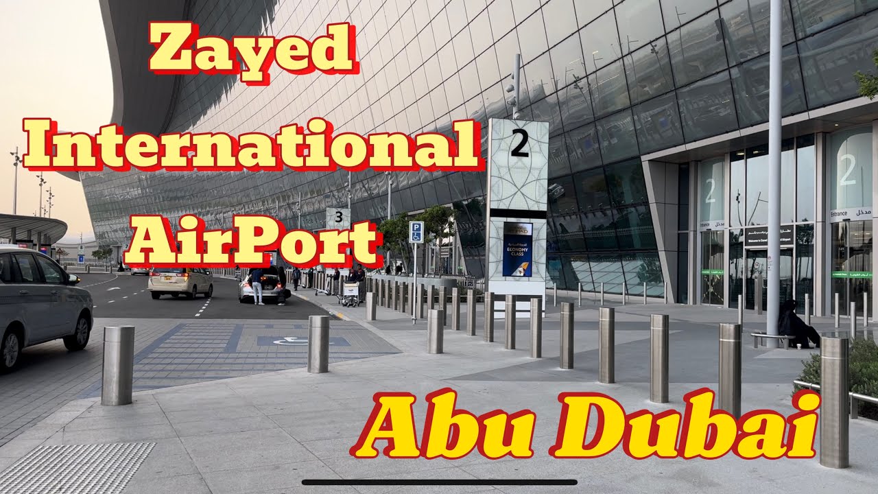Zayed International Airport | New $4 Billion Terminal | Abu Dubai International Airport #abudhabi