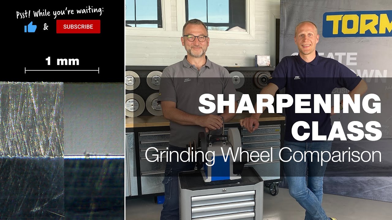 Grinding Wheel Comparison | Part 26 | Tormek Live Sharpening Class