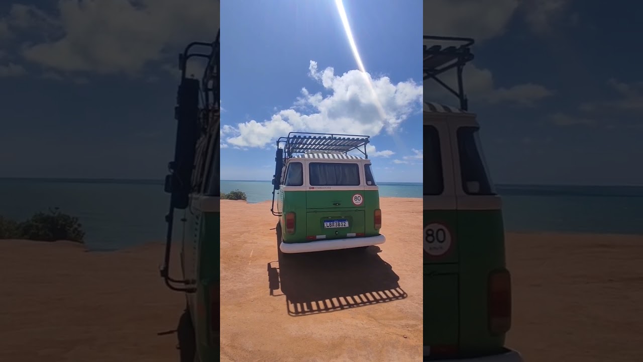 Morando em uma Kombi Home 😉 #motorhome #namorados #humorista
