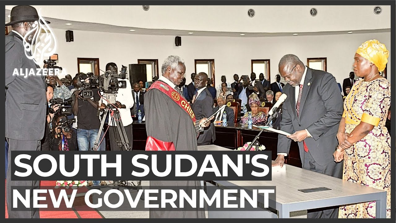 South Sudan's rival leaders join forces and declare peace