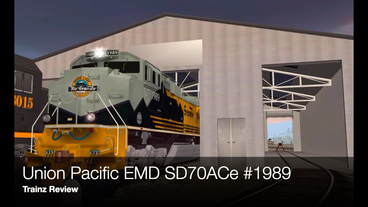 Trainz 2 Review for the UP EMD SD70ACe #1989