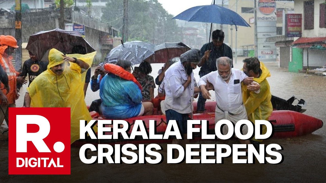 Kerala Flood Crisis Deepens: Landslides, Submerged Villages And Mass Evacuations Across State