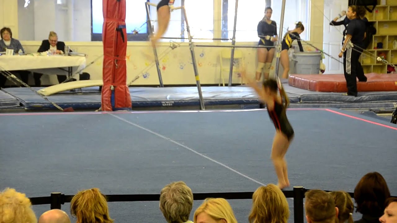 Floor, GMS gymnastics meet
