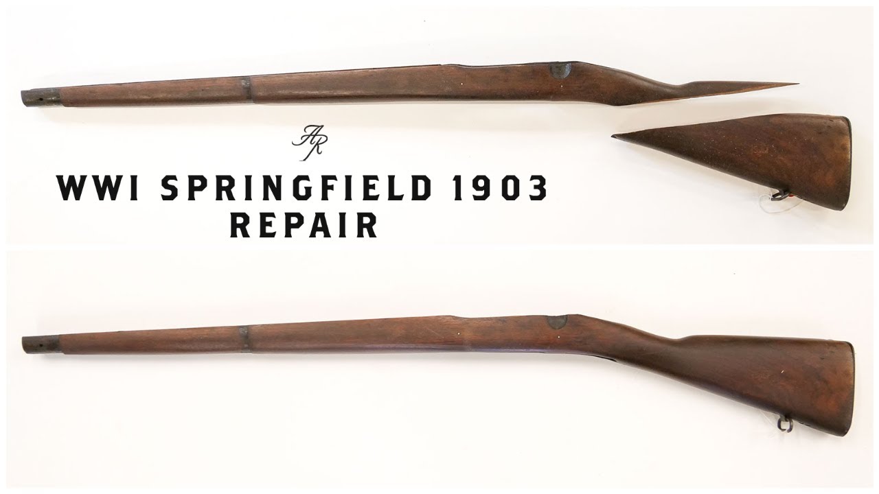 Repairing a Springfield 1903 Stock