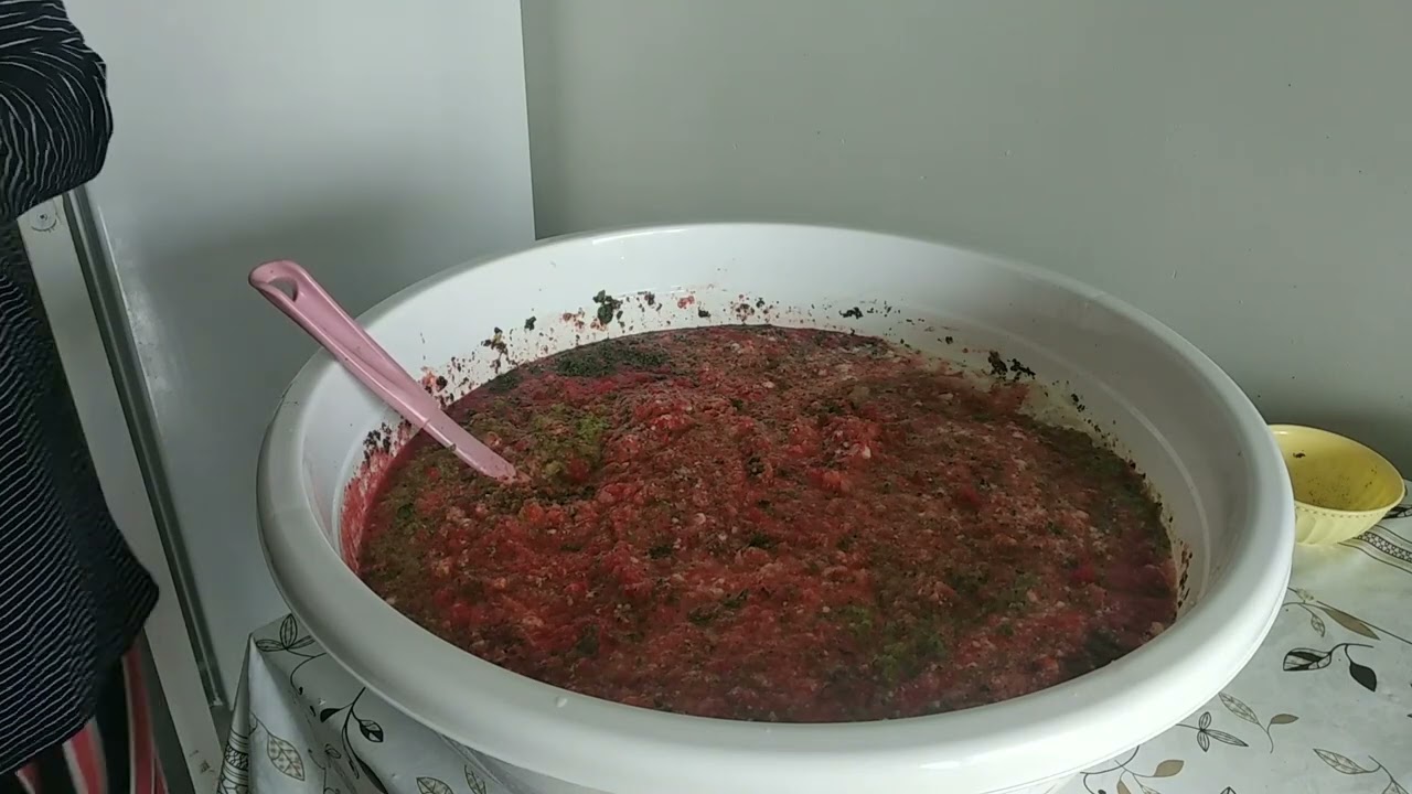 Meşhur Uşak Tarhanası | Tam Ölçülü Tarif Tarhana nasıl Yapılır