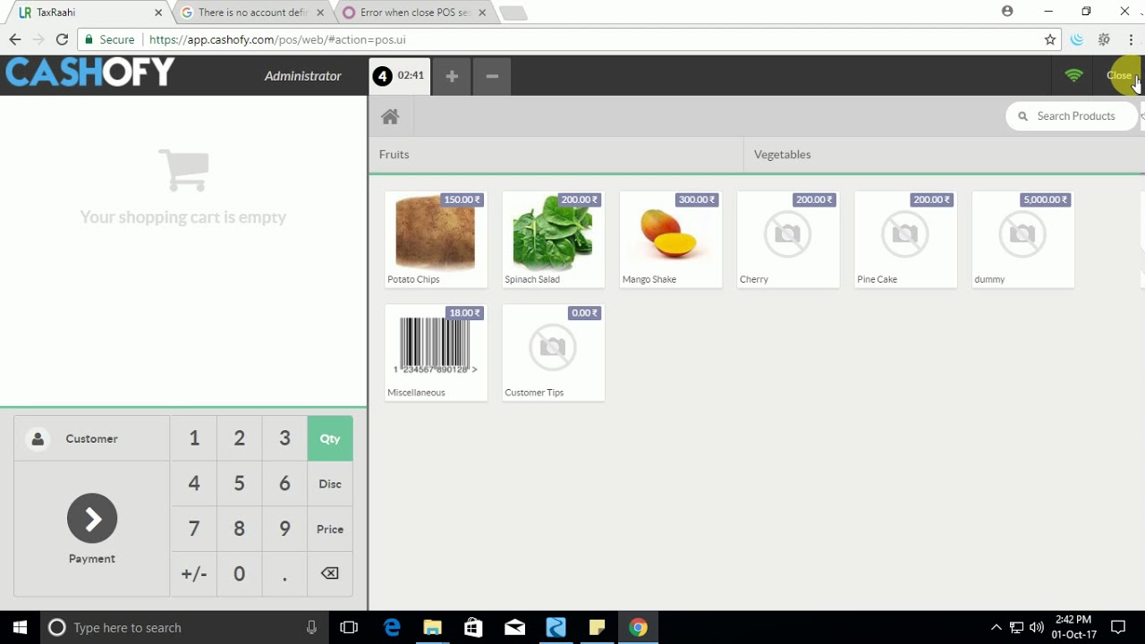 Managing cash registers & cash balances in retail POS software | Cashofy