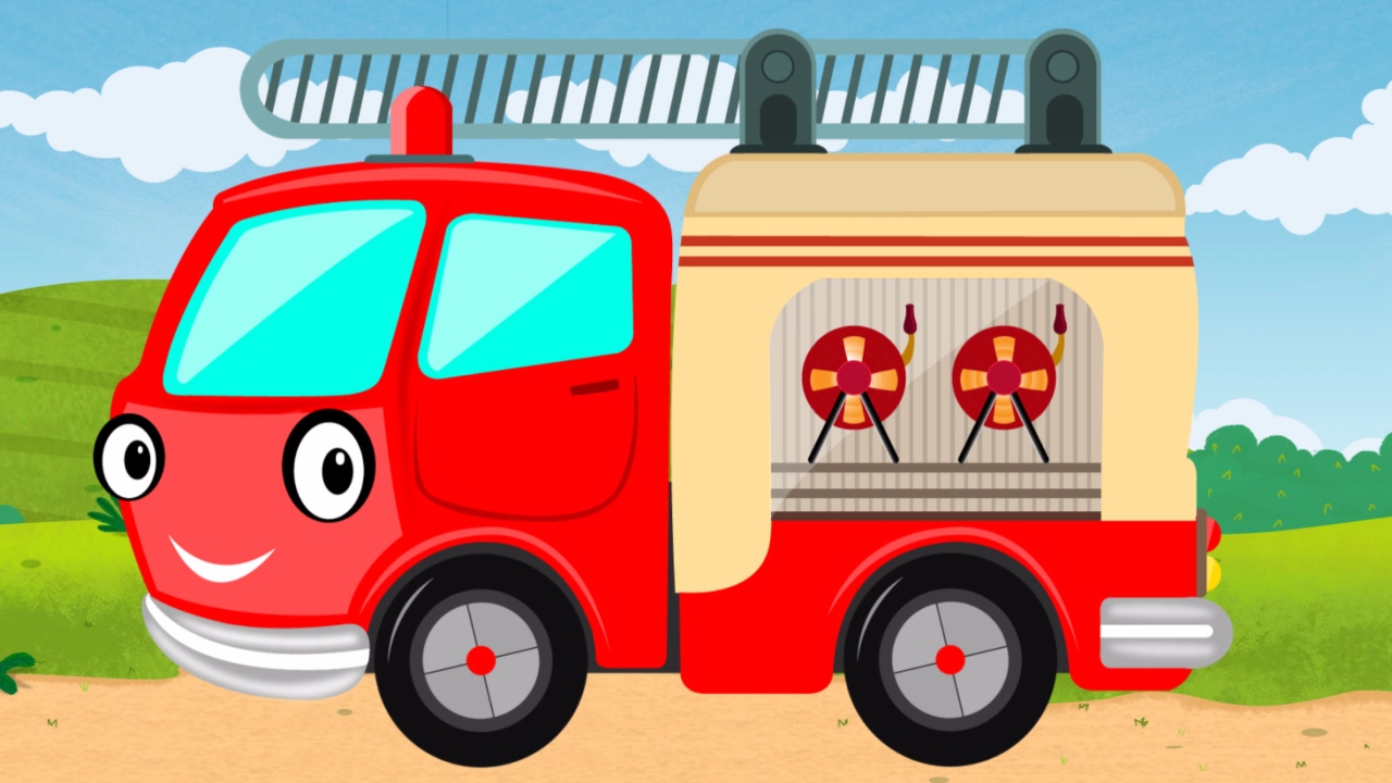 Fire Truck | Car Garage | Videos for Kids | Emergency Vehicle
