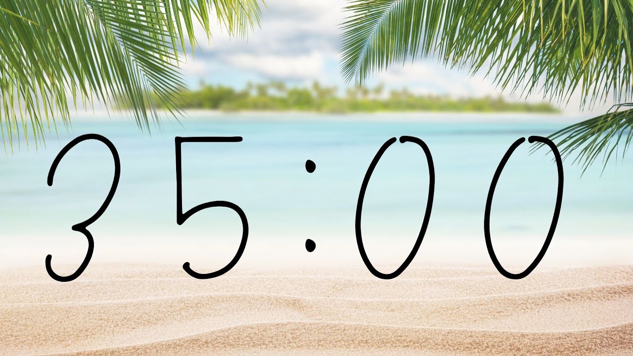 35 Minute Relaxing Beach Timer