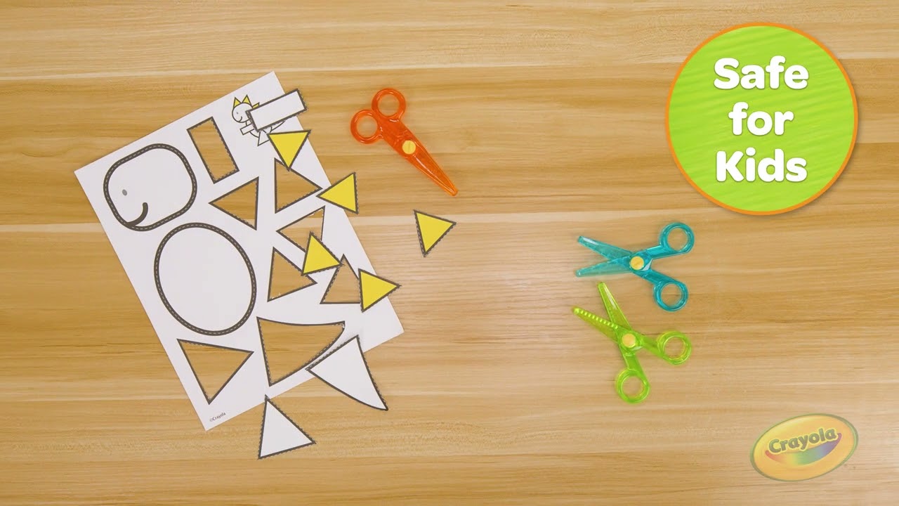 Crayola Young Kids Scissor Skills Activity Kit | Product Demo Video