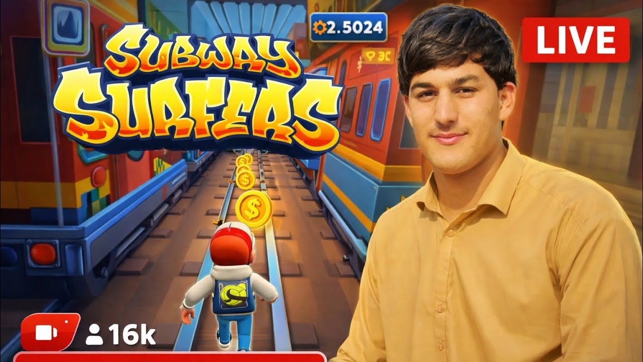 subway Surf Game Live Stream 🎮🤯💪