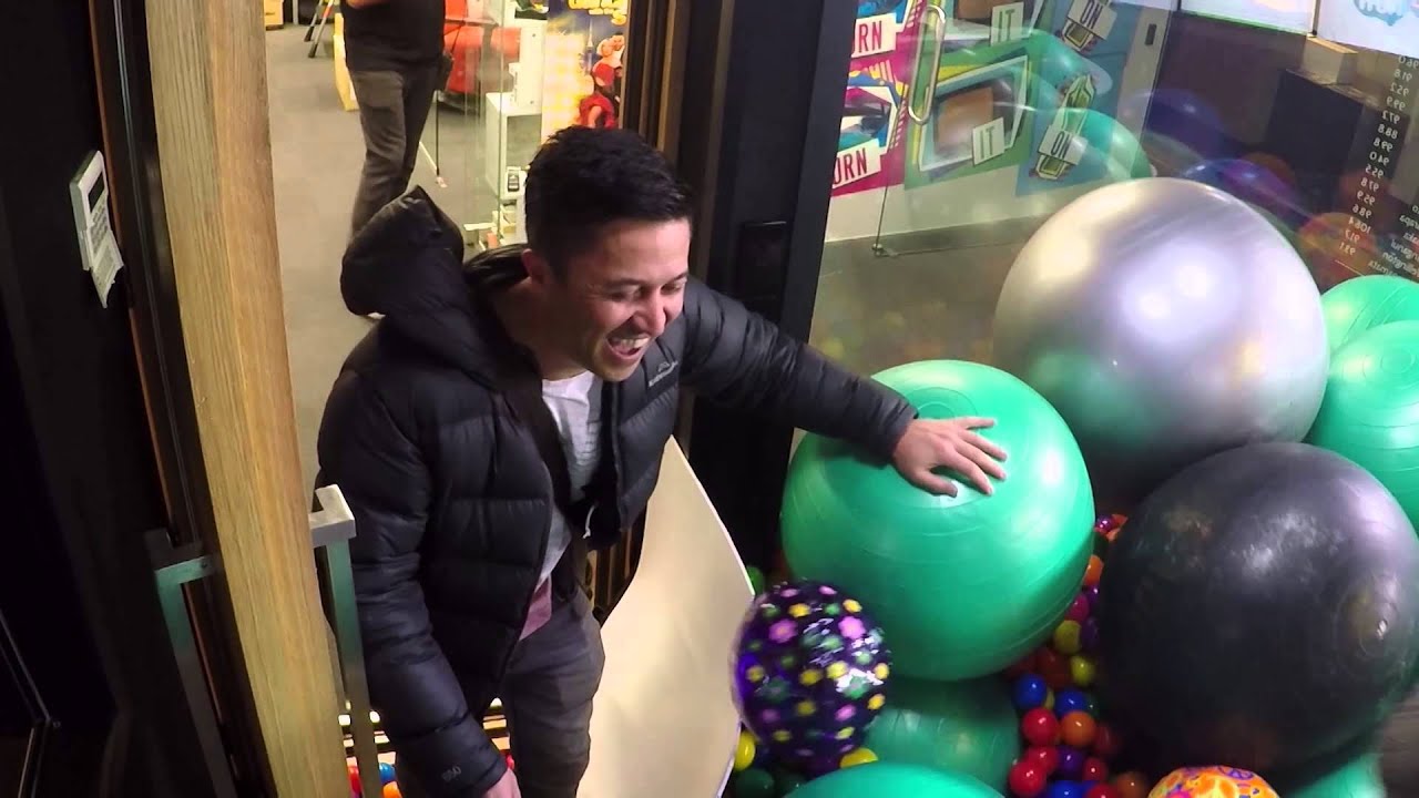 We turn The Edge radio station into a massive ball room to prank Jay-Jay