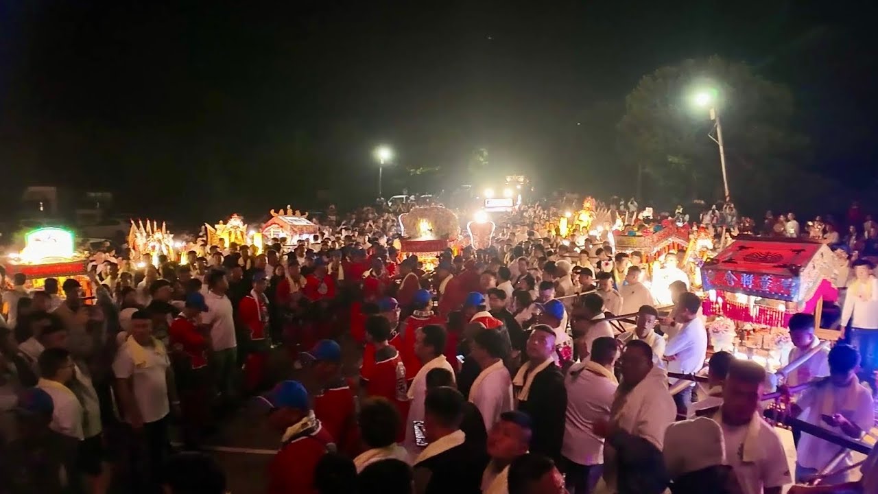 超壯觀！13頂神轎一同接駕！「北港同鄉聯誼轎班團」恭迎「北港朝天宮」天上聖母南都巡歷出巡大典